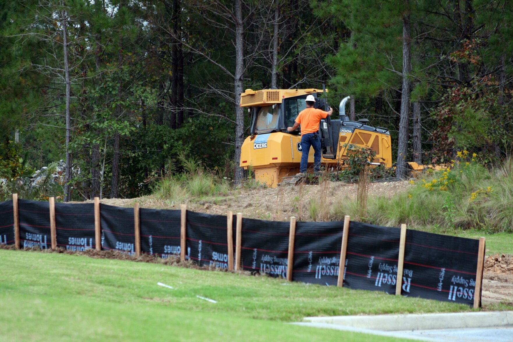 Work on Fairfield Inn & Suites beside Rome Tennis Center getting started